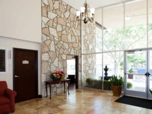 The lobby of Mckinley Park