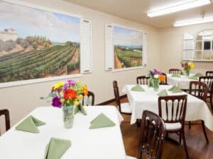 The dining room at Mckinley Park